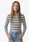 Hellblau Stripes