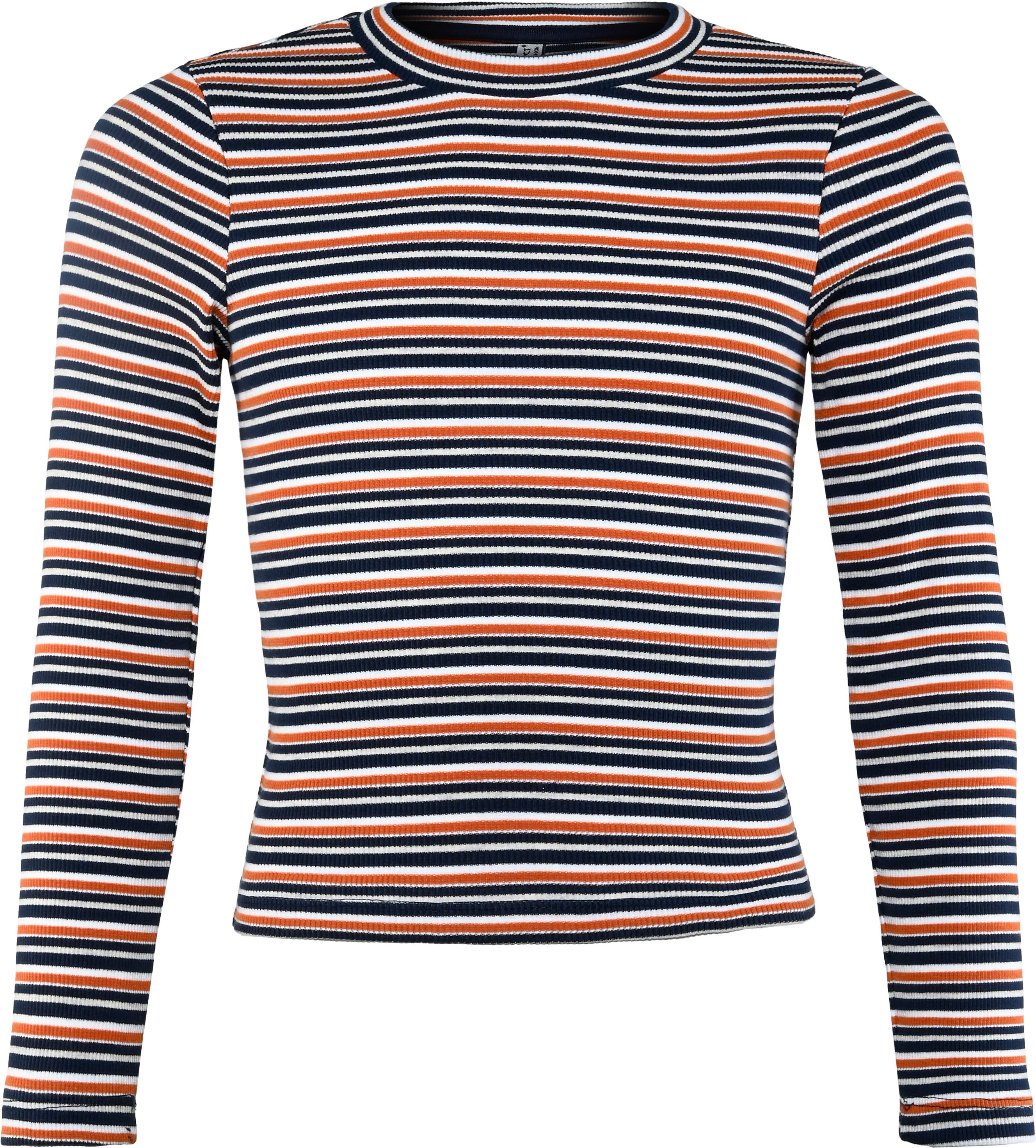 Winter Orange Stripes
