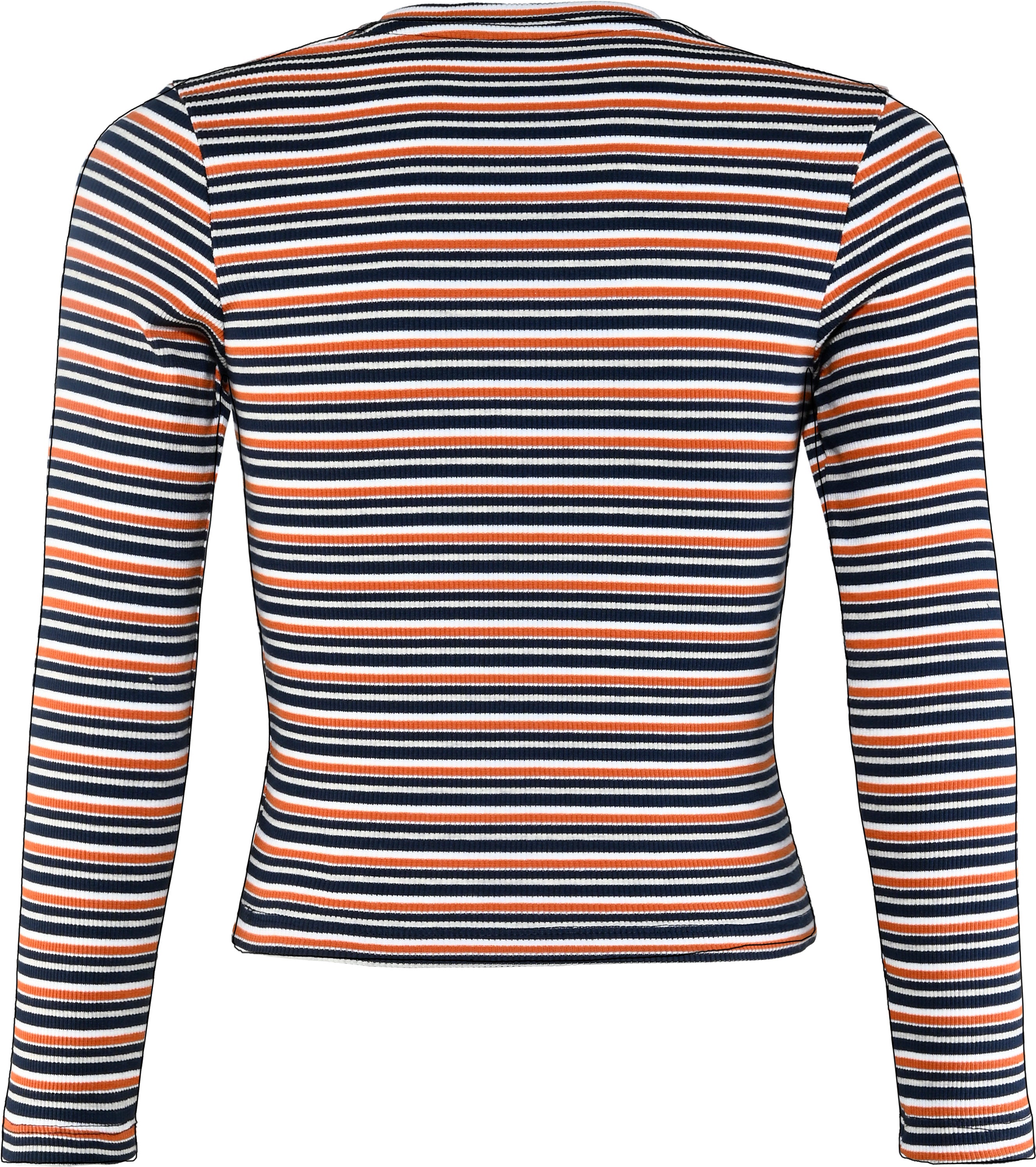 Winter Orange Stripes