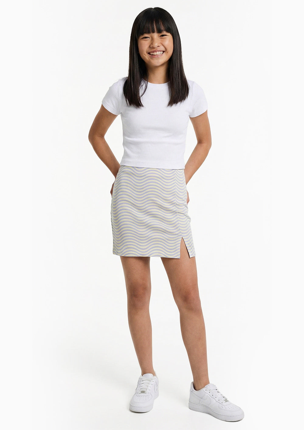 PR Lila Beige Waves