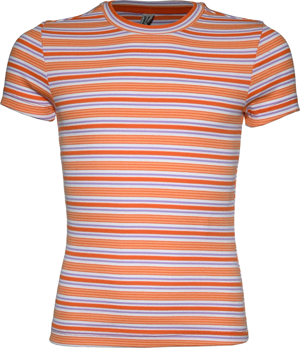 MB Orange Weiß Stripes