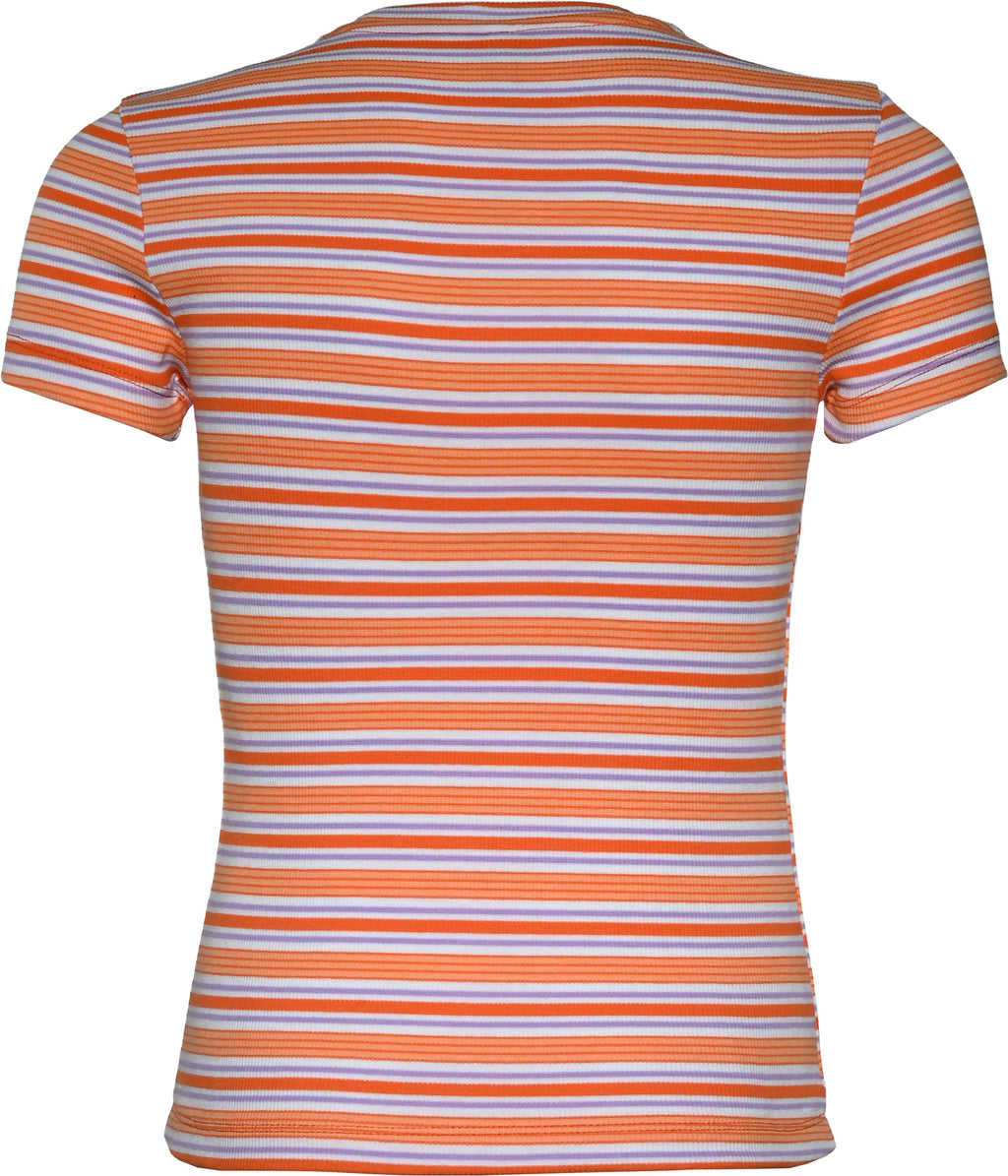 MB Orange Weiß Stripes