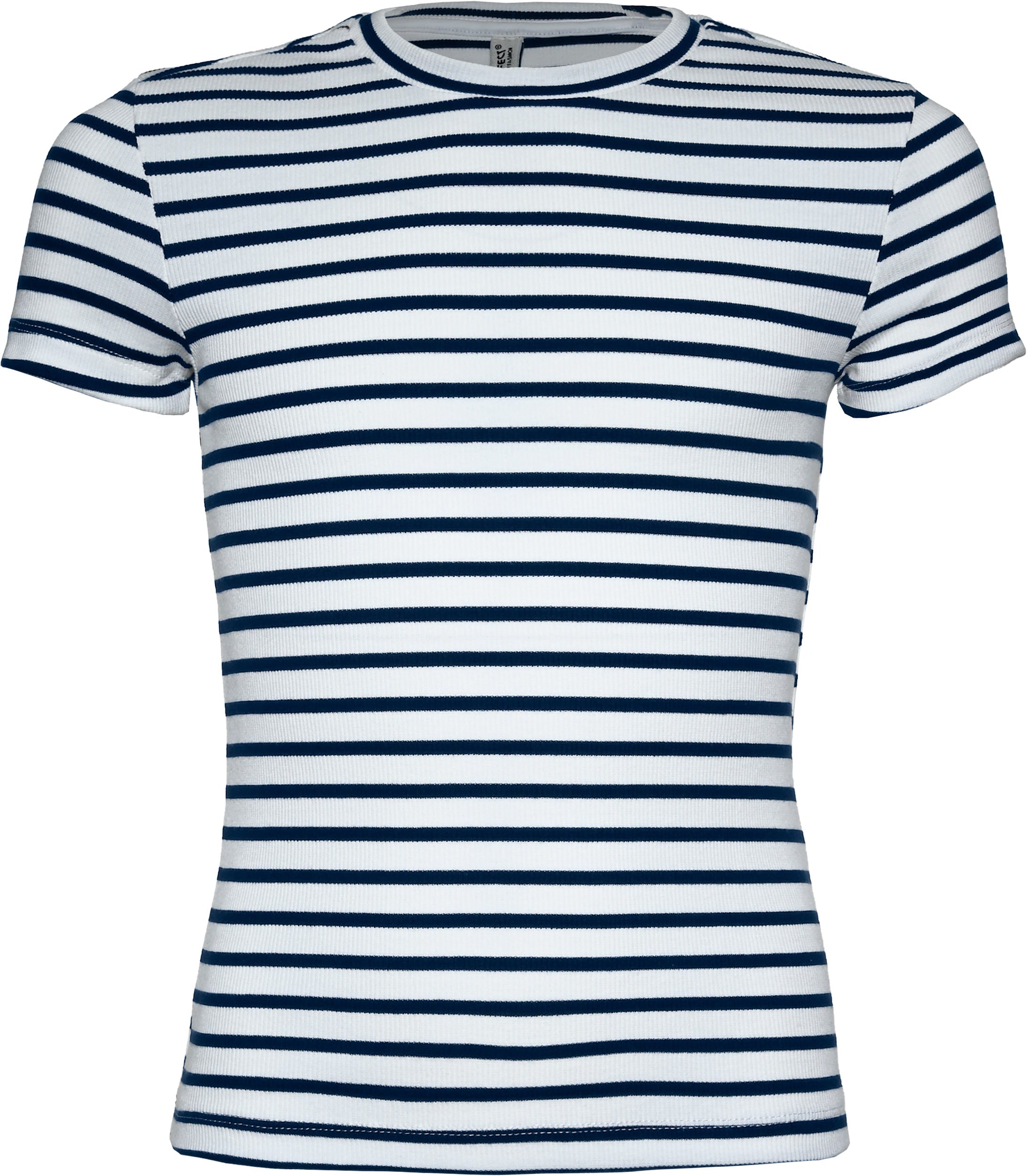 MB Weiß Dunkelmarine Stripes