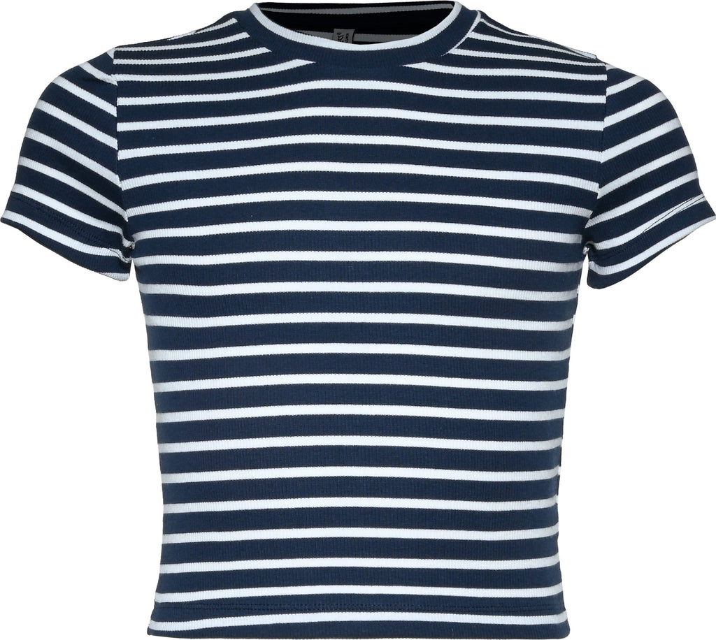 MB Dunkelmarine Weiß Stripes