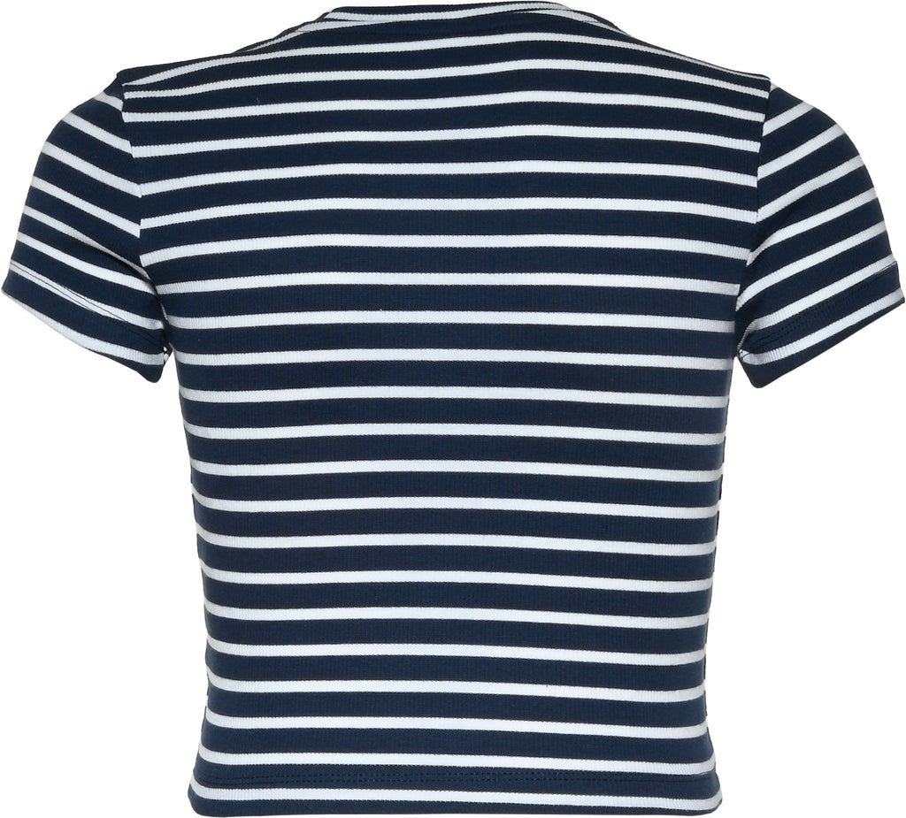 MB Dunkelmarine Weiß Stripes