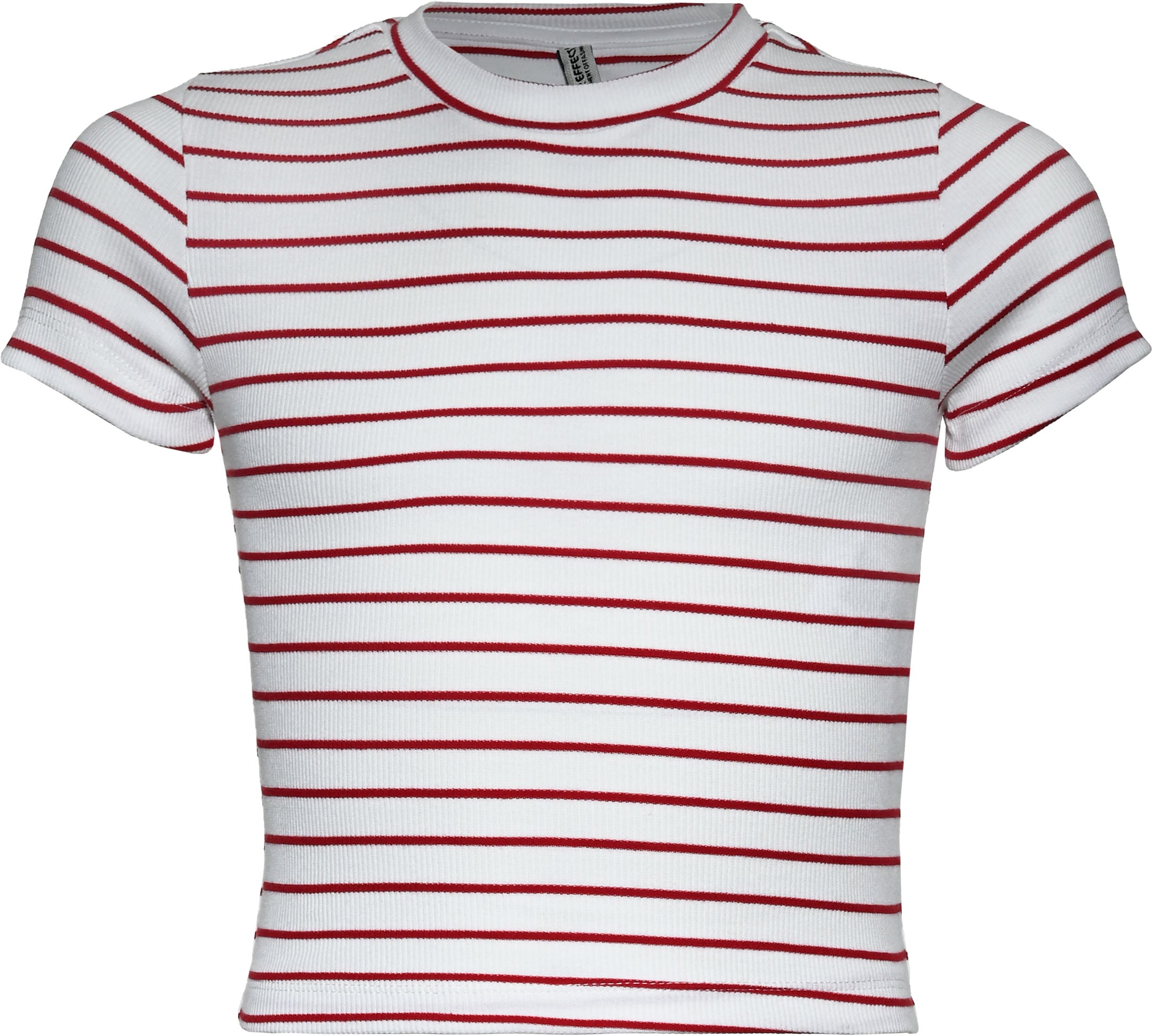 MB Weiß Kirschrot Stripes