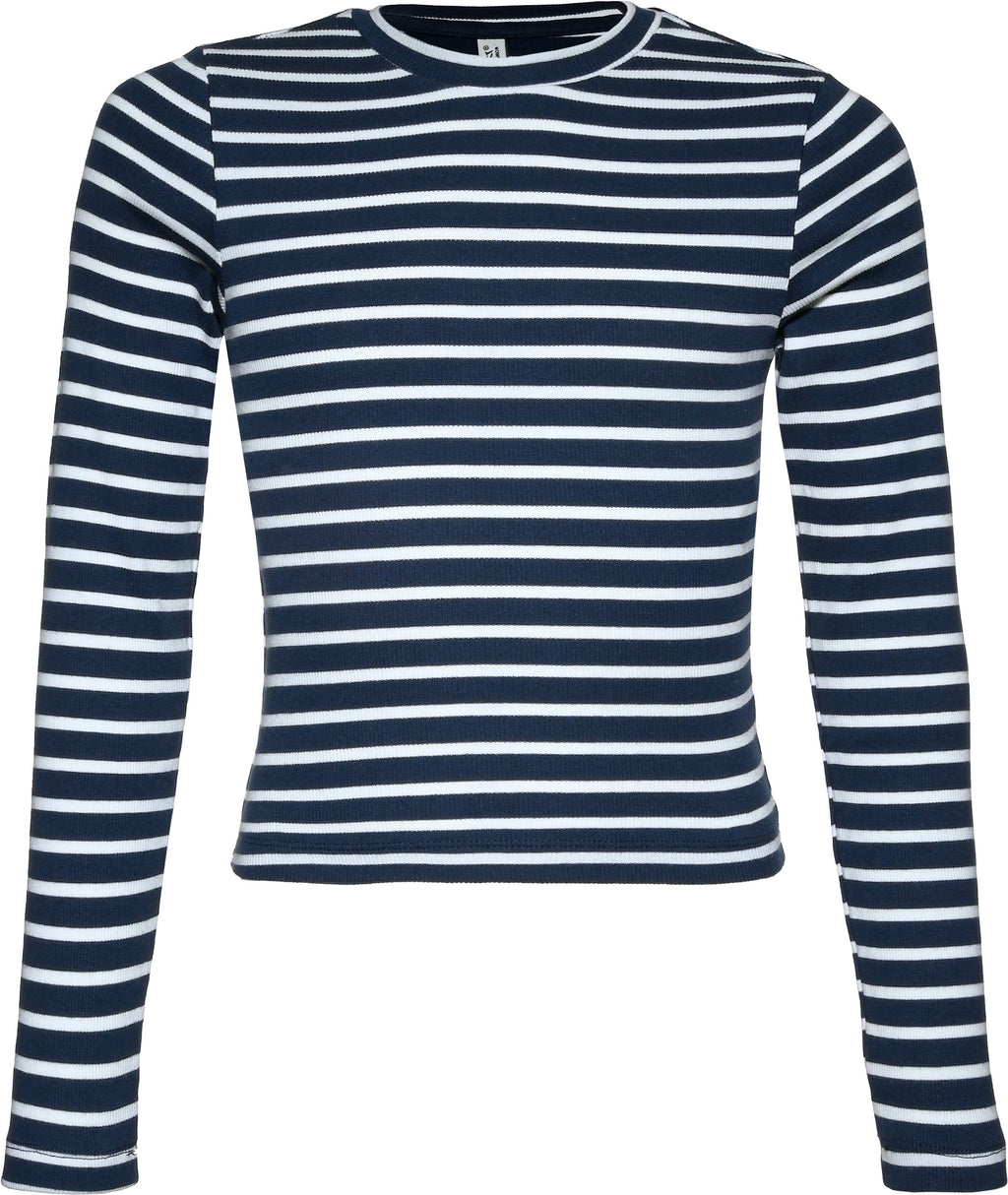 MB Dunkelmarine Weiß Stripes
