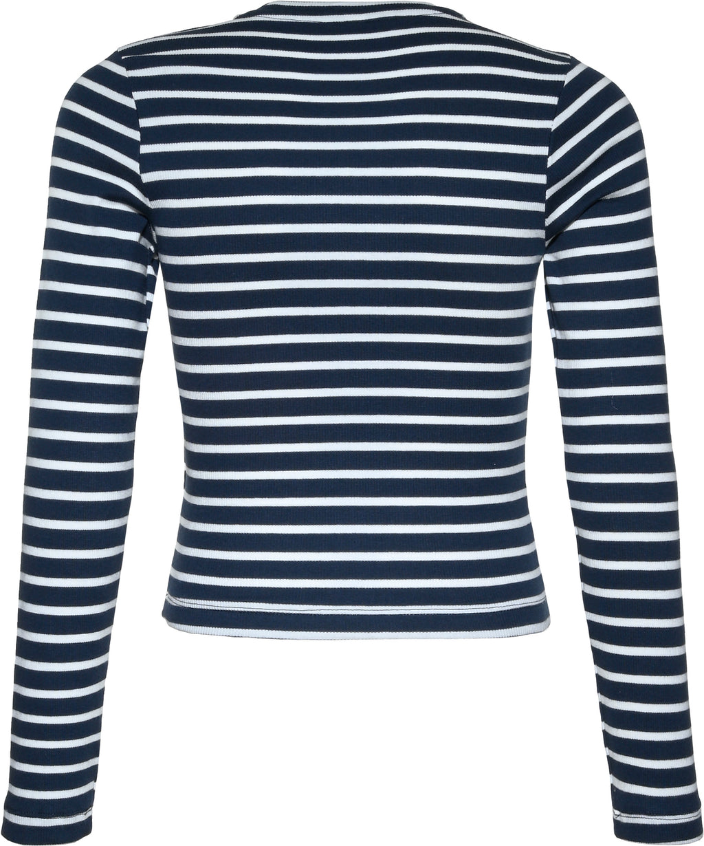 MB Dunkelmarine Weiß Stripes