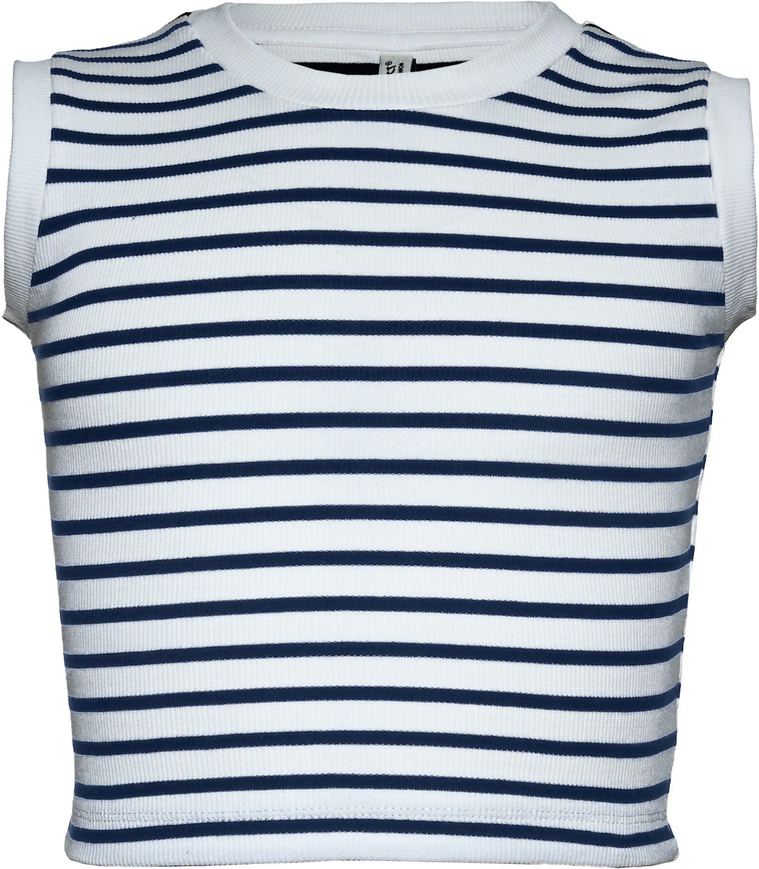 MB Weiß Dunkelmarine Stripes