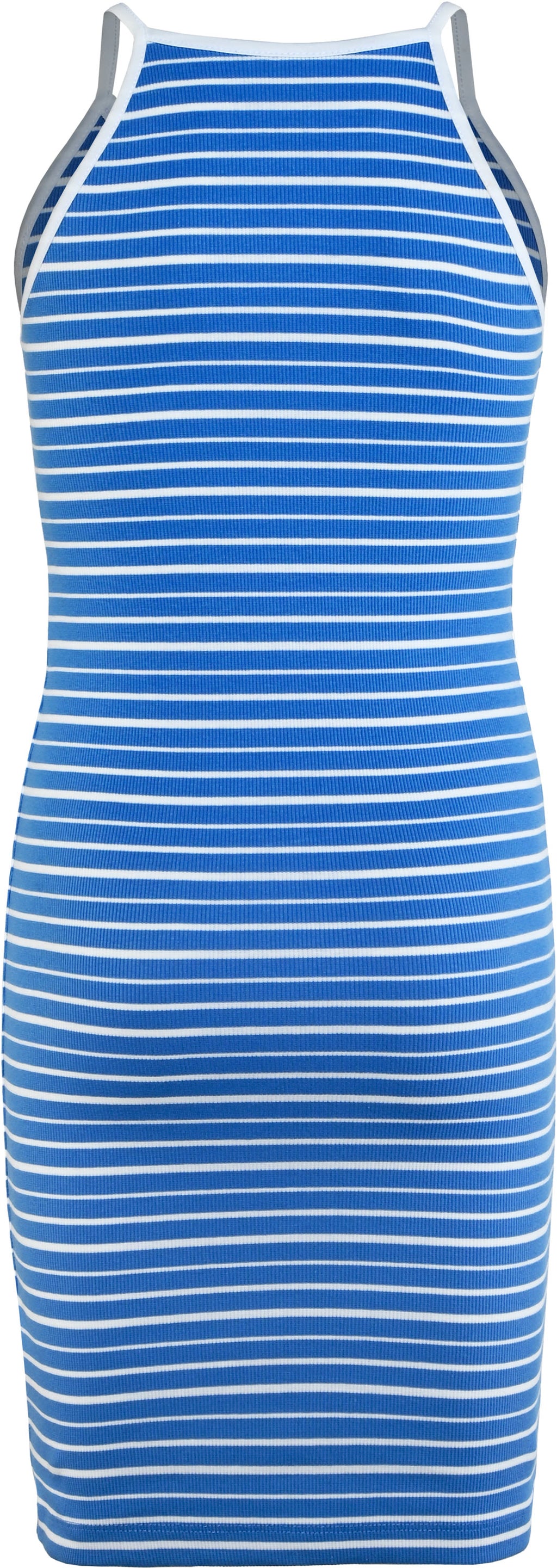 Blau Streifen