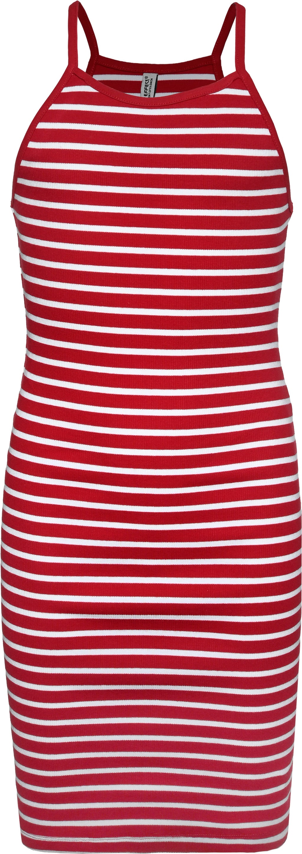 MB Kirschrot Weiß Stripes