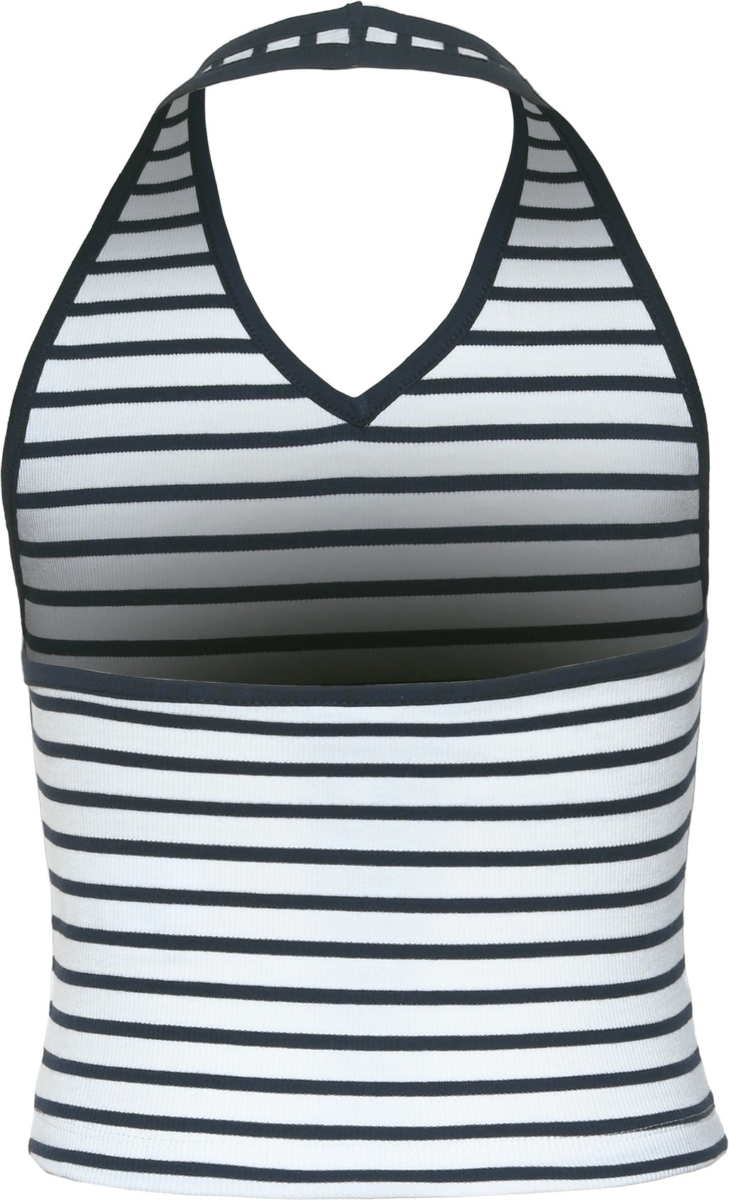 MB Weiß Dunkelmarine Stripes