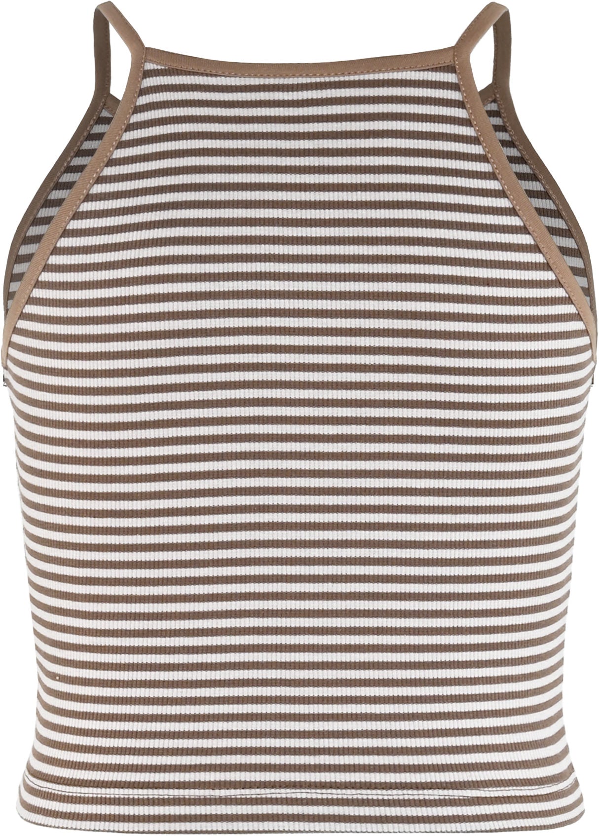 Streifen Nougat Beige