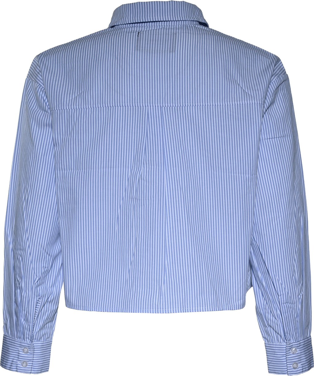 Streifen Blau Weiß