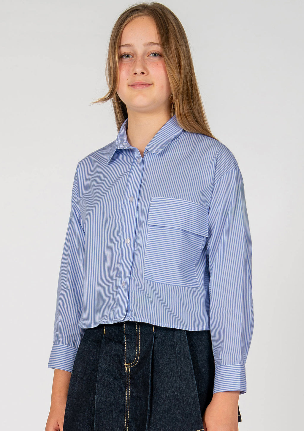 Streifen Blau Weiß