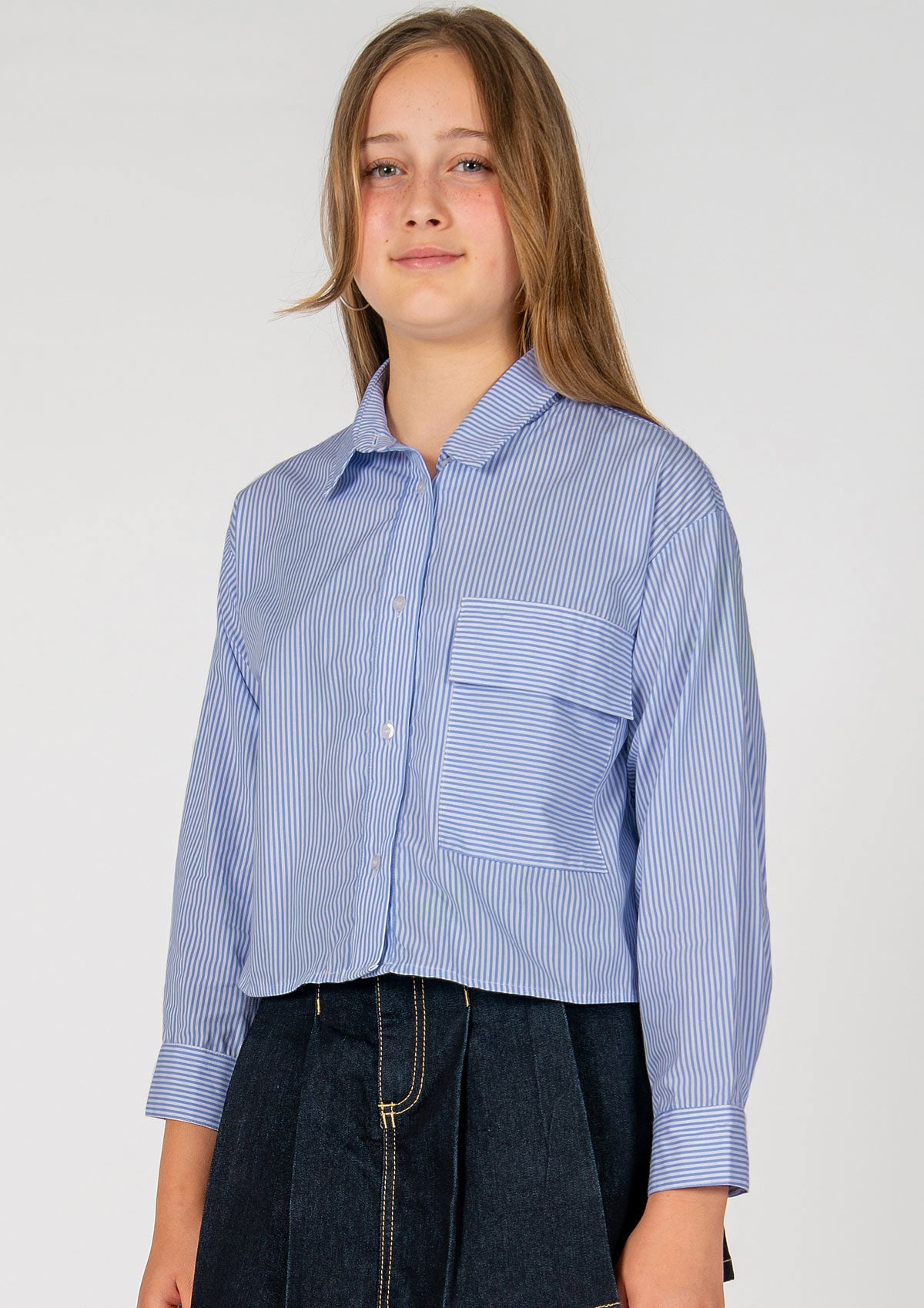 Streifen Blau Weiß