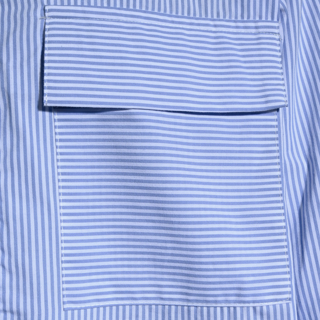 Streifen Blau Weiß