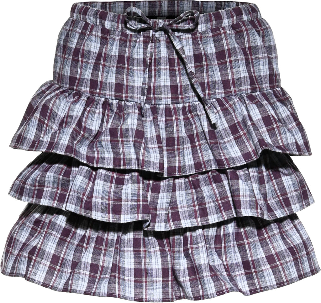 Karo Bordeaux Grau