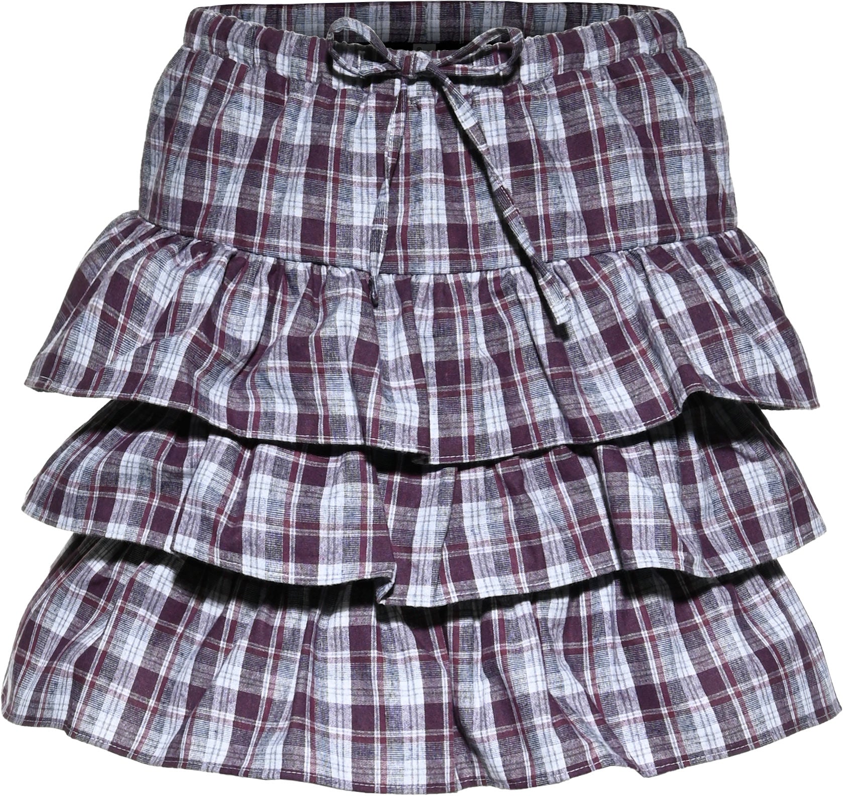 Karo Bordeaux Grau