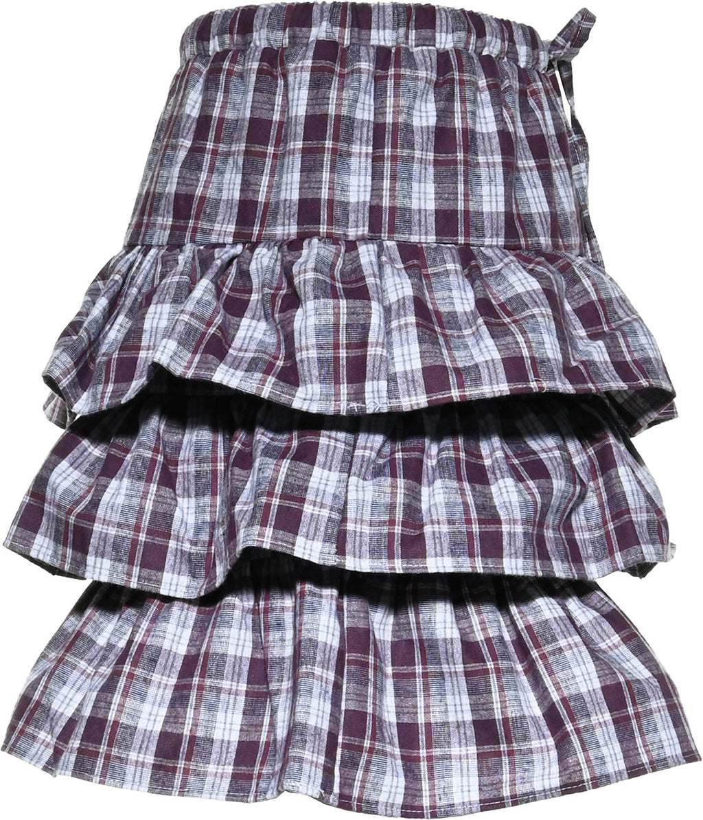 Karo Bordeaux Grau