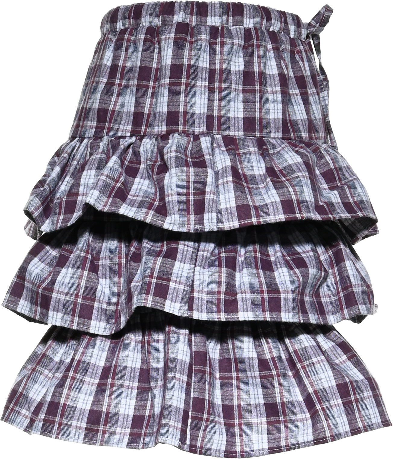 Karo Bordeaux Grau