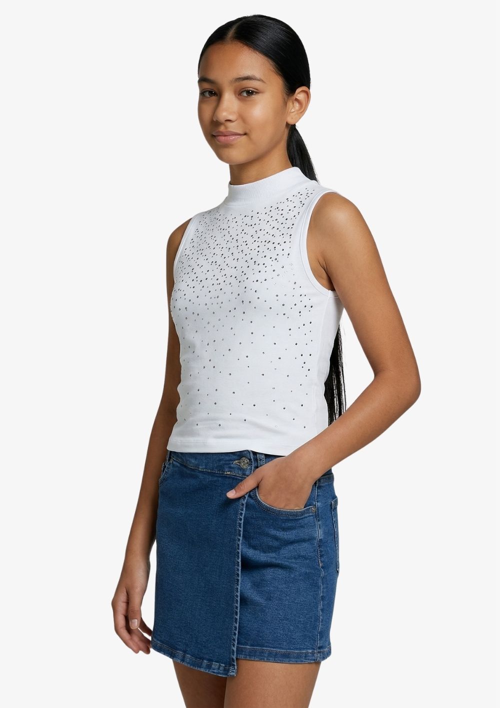 5119 - Girls Sleeveless Top