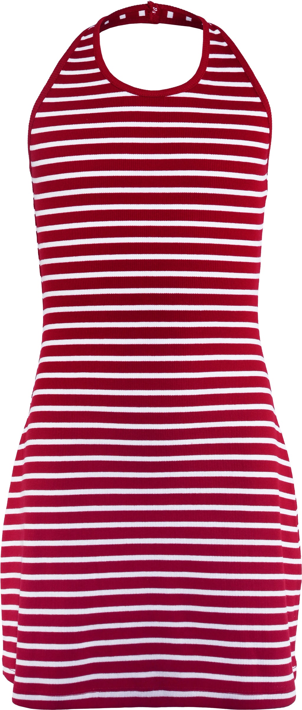 MB Kirschrot Weiß Stripes