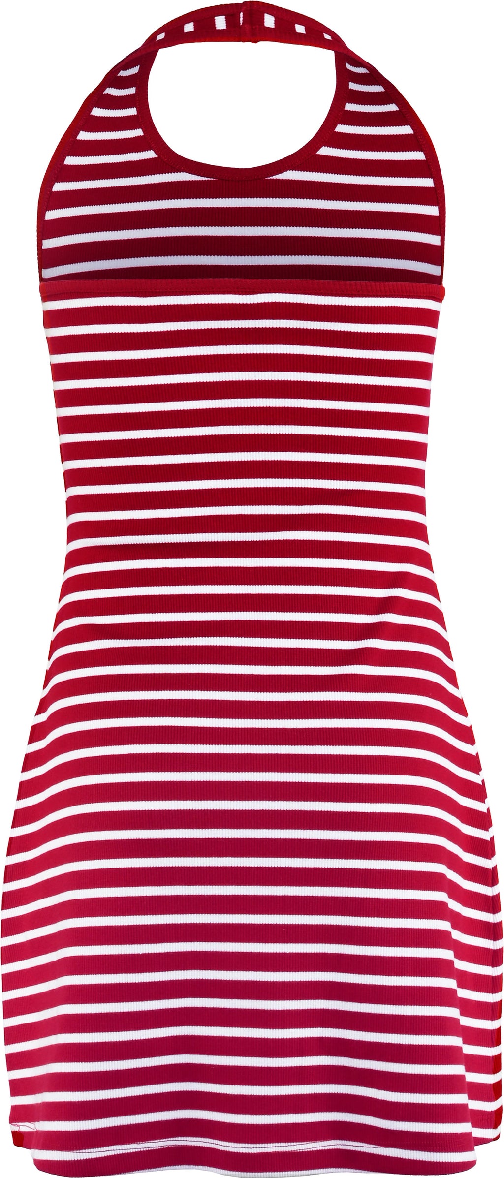 MB Kirschrot Weiß Stripes