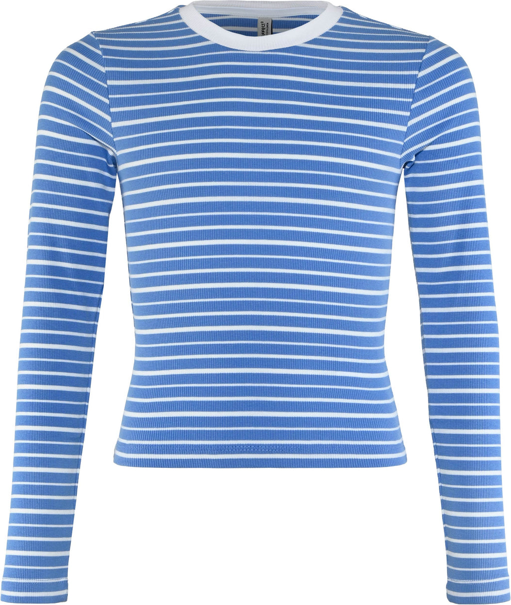 Blau Streifen