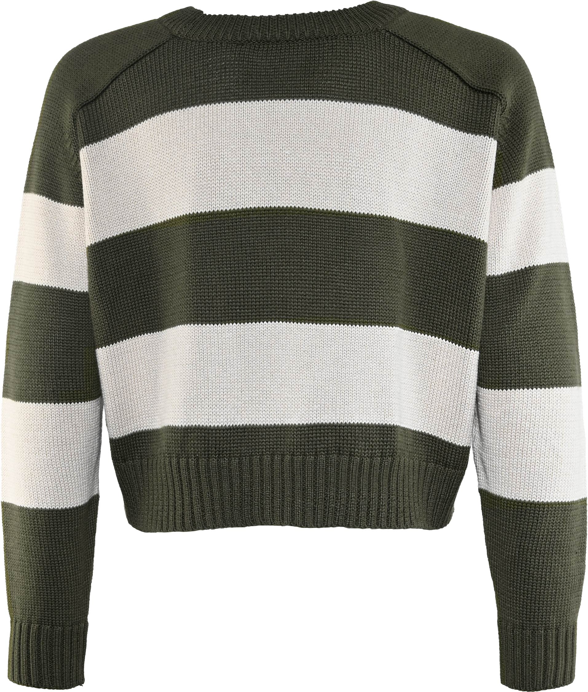 Beige Grün Streifen