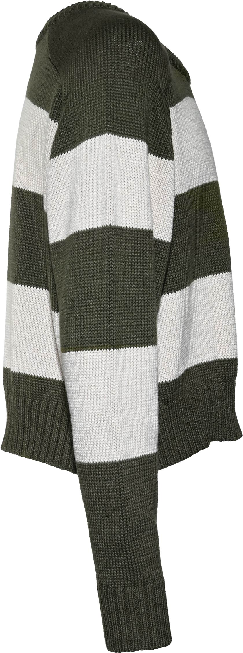 Beige Grün Streifen