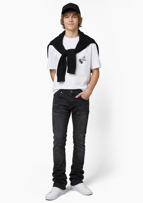 Black denim