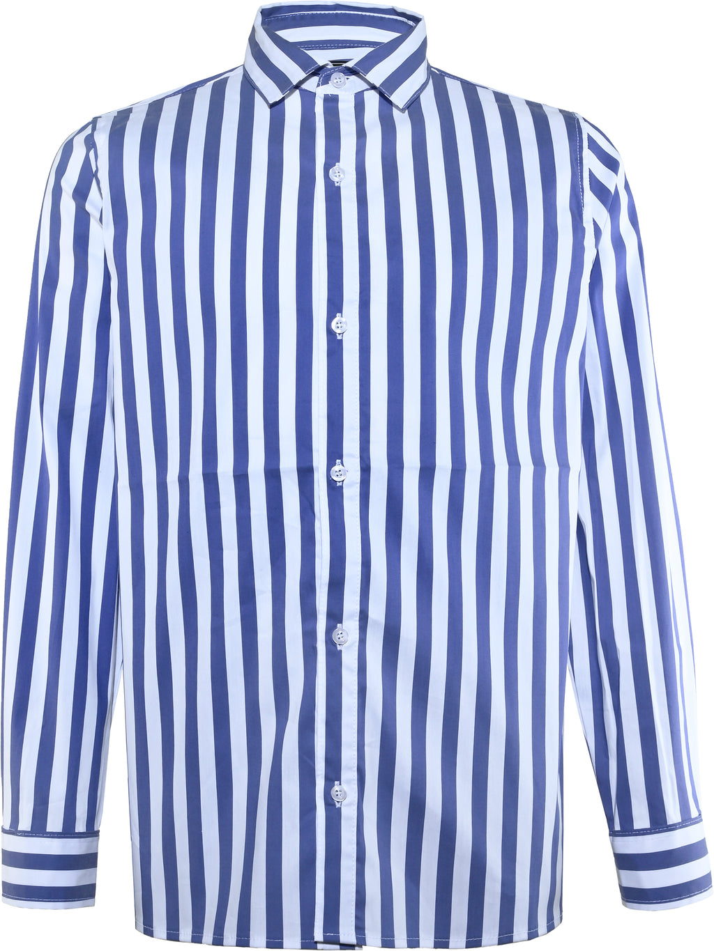 Weiß Blau Stripes
