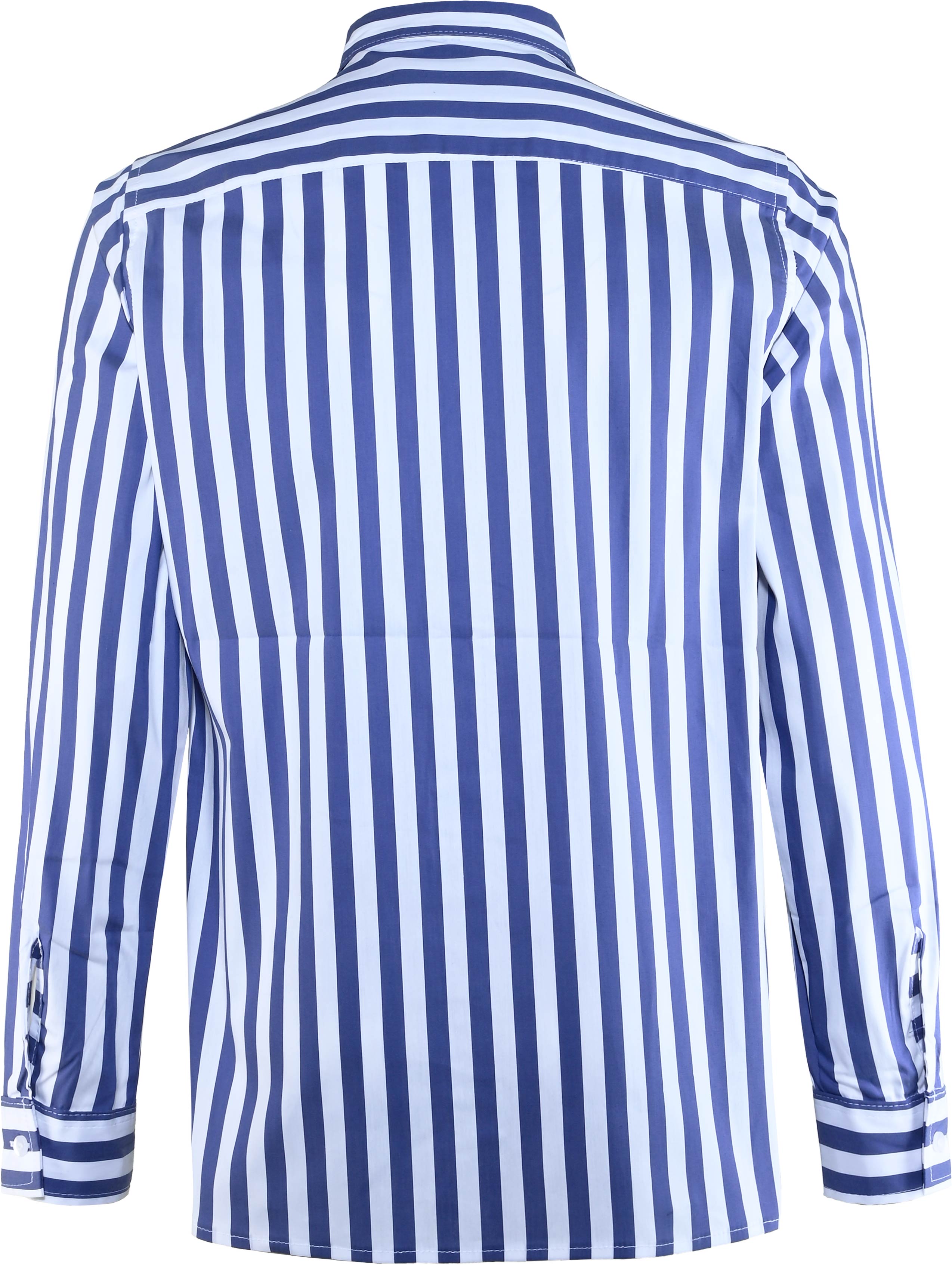 Weiß Blau Stripes
