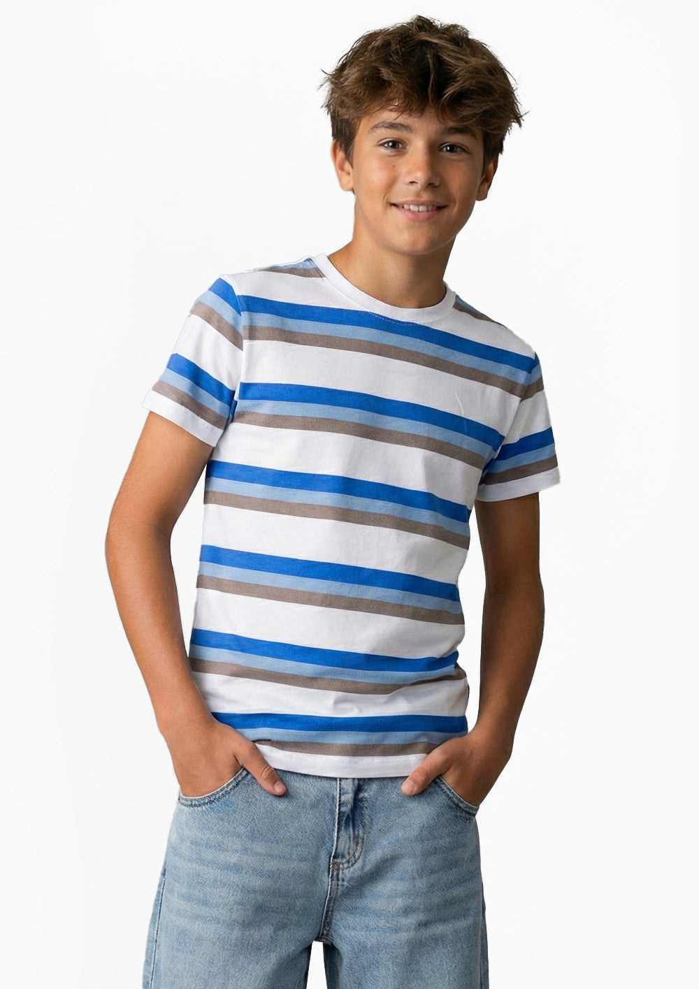 PR Blau Stripes
