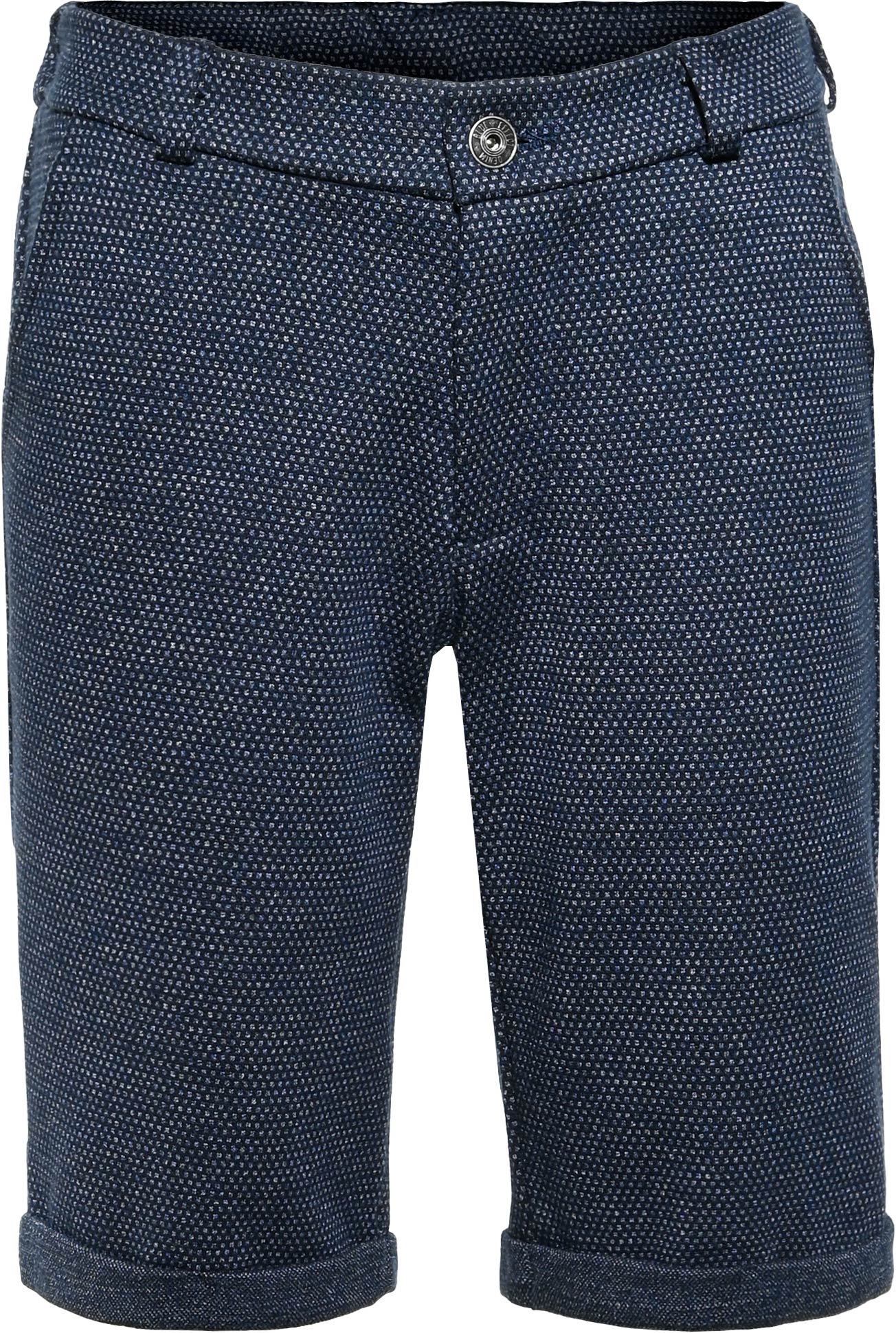 Navy Dotted