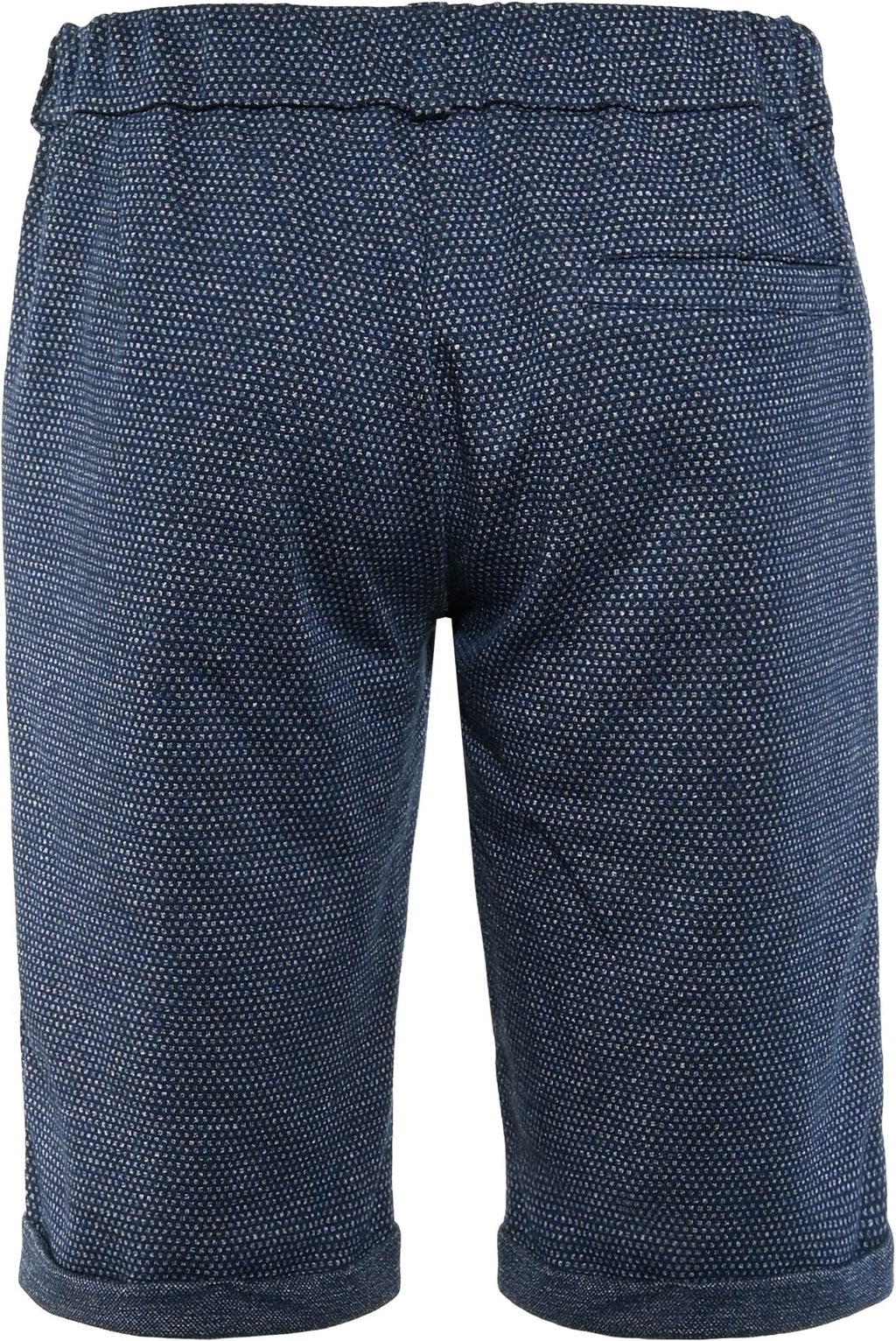 Navy Dotted