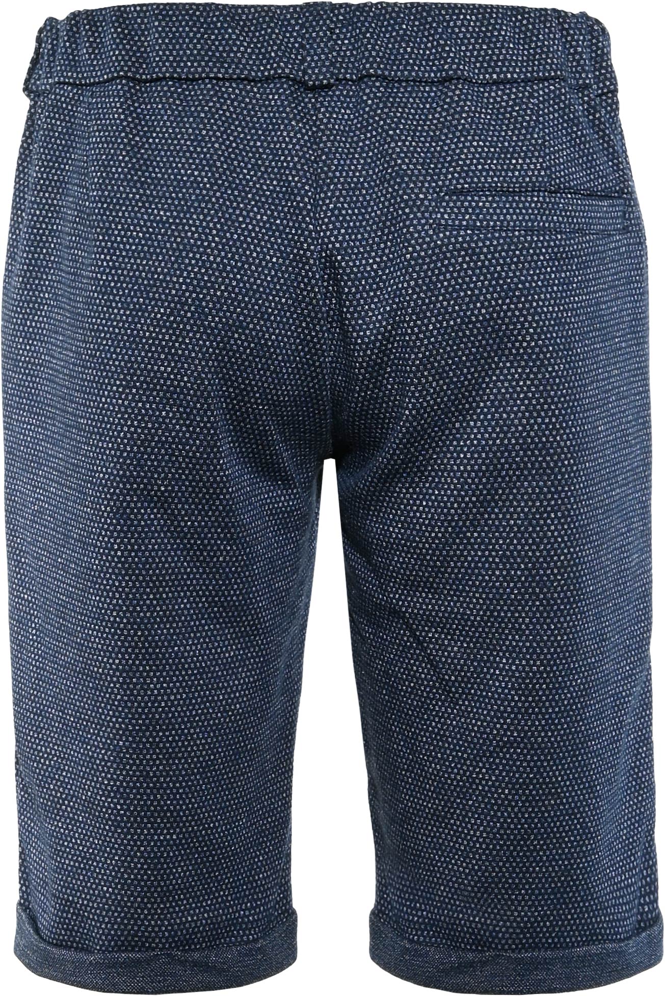 Navy Dotted