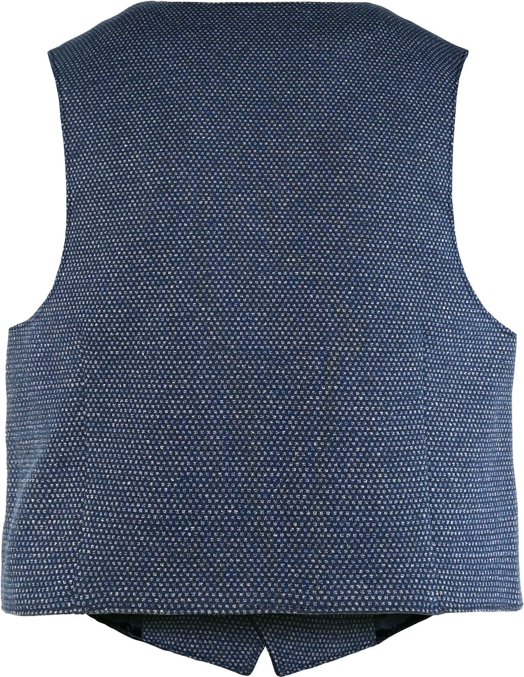 Navy Dotted