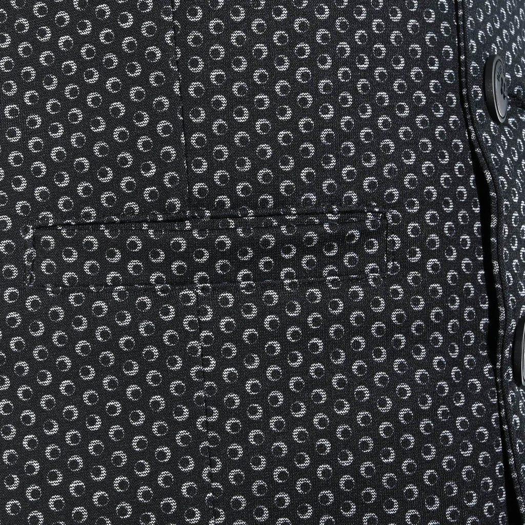 Schwarzblau Dotted