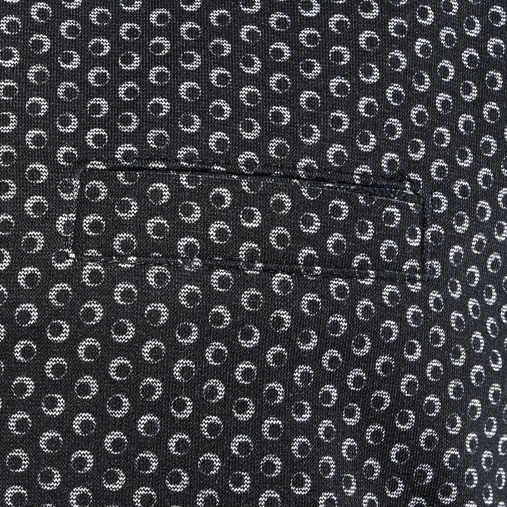Schwarzblau Dotted