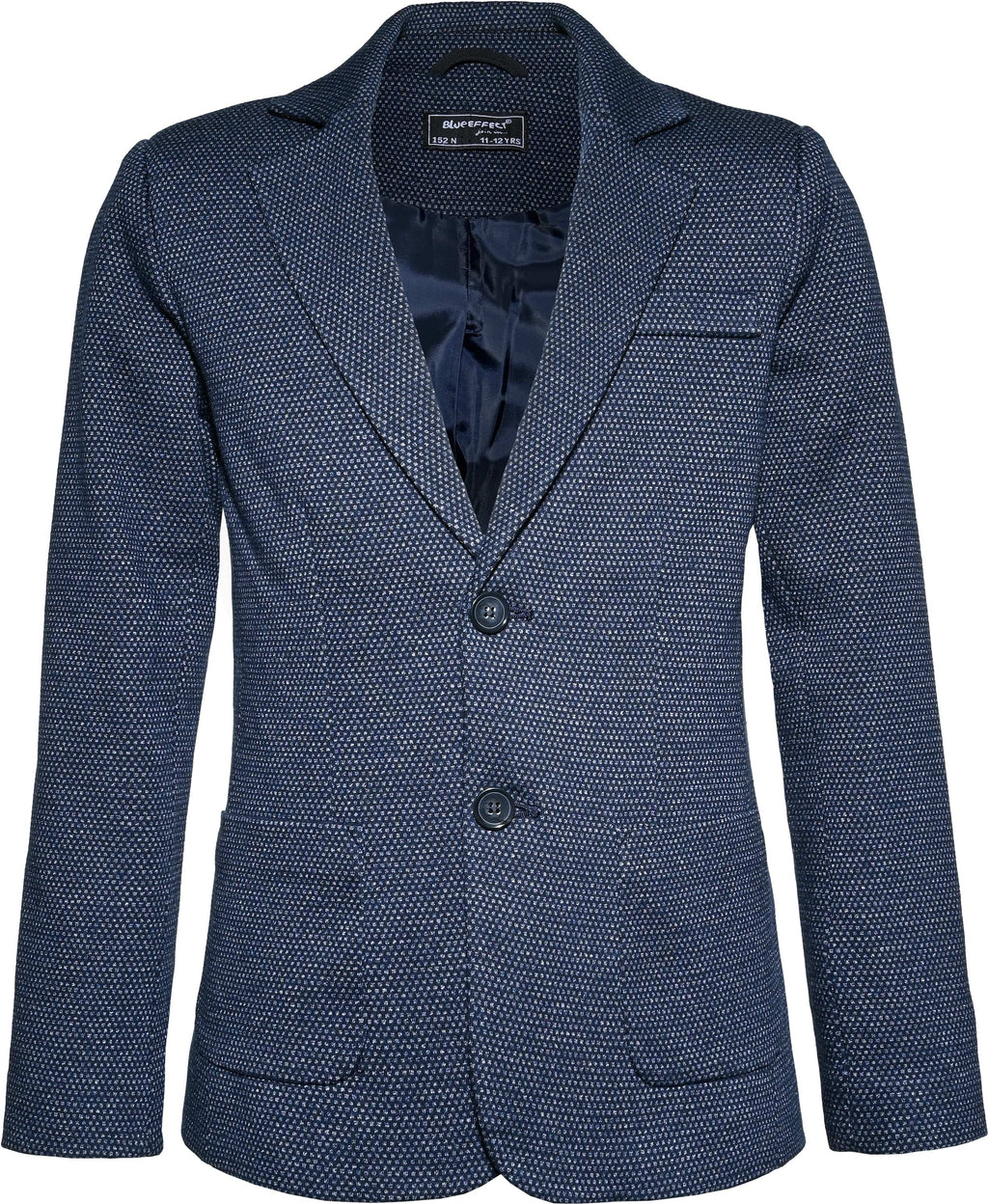 Navy Dotted