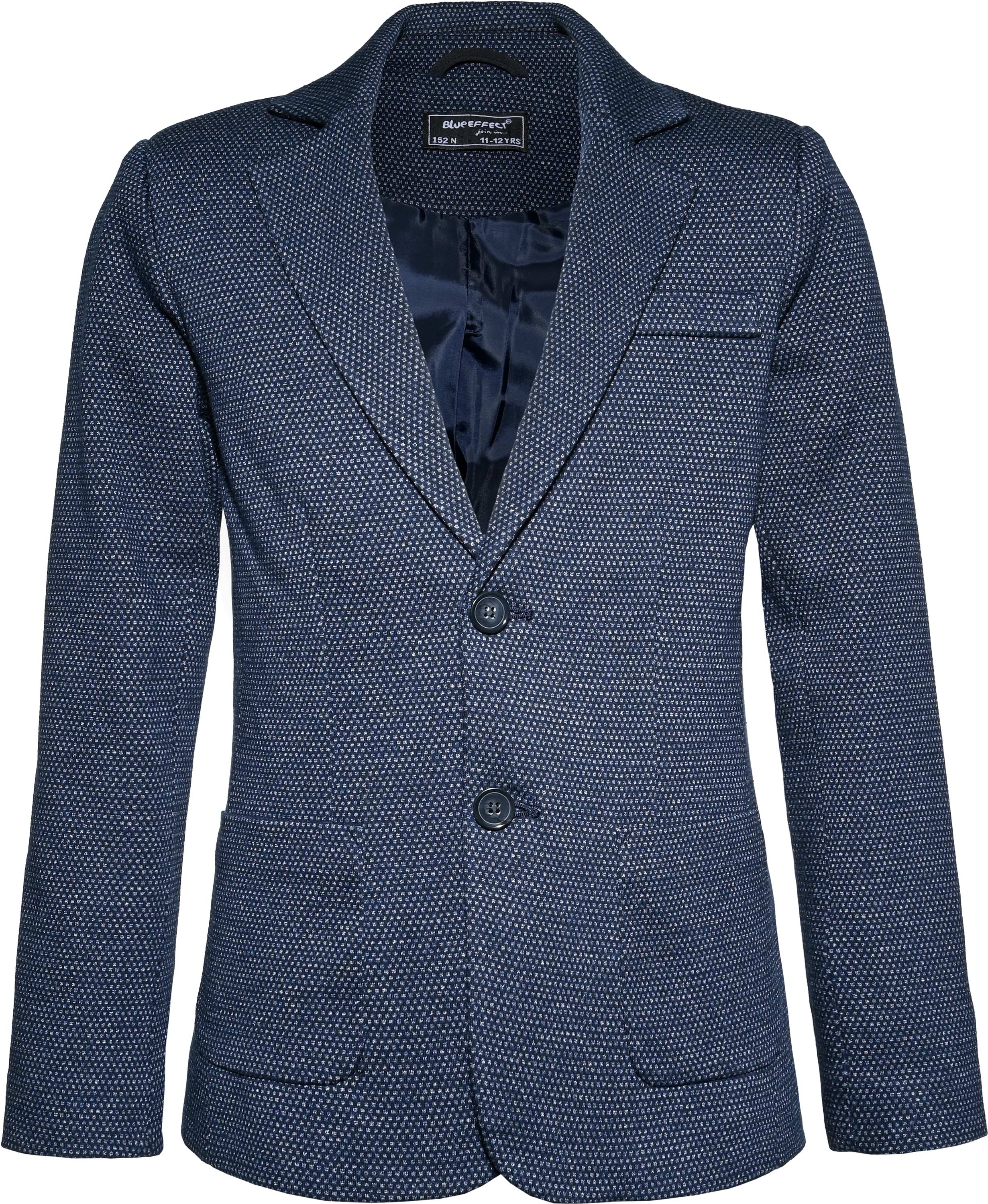 Navy Dotted