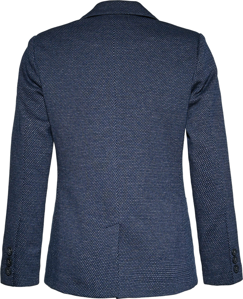 Navy Dotted