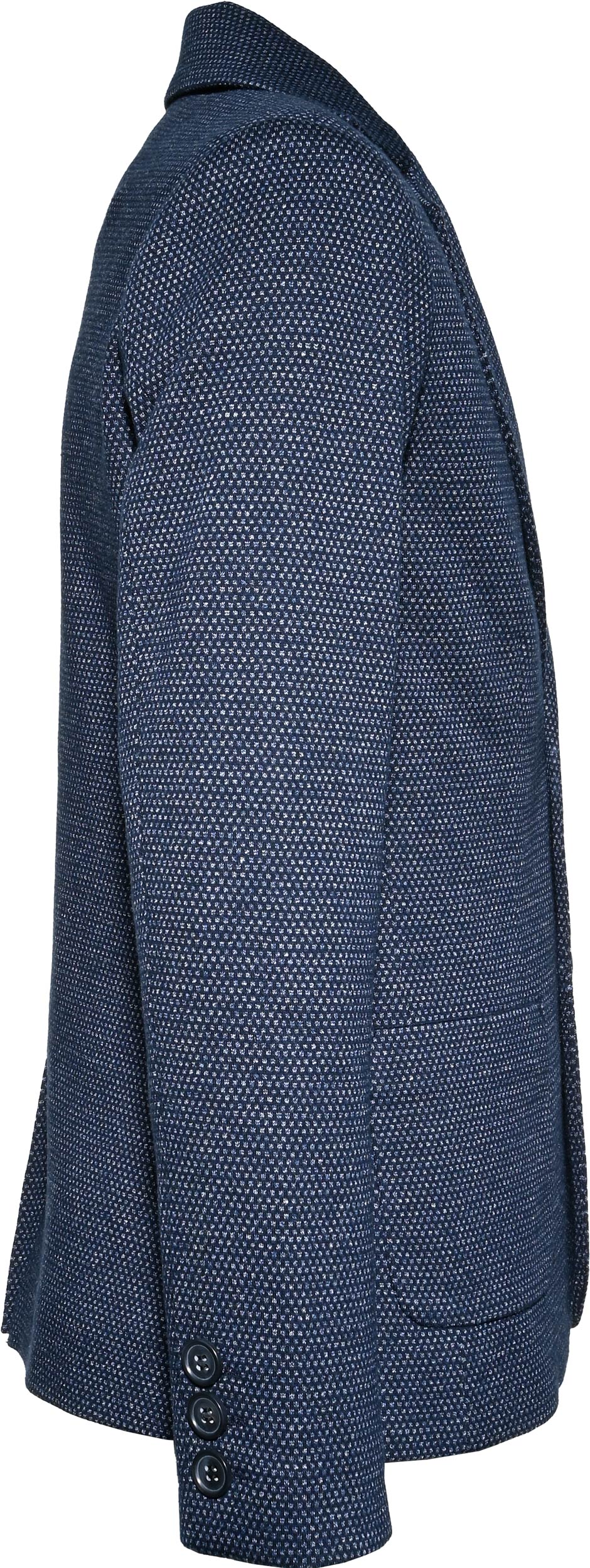 Navy Dotted
