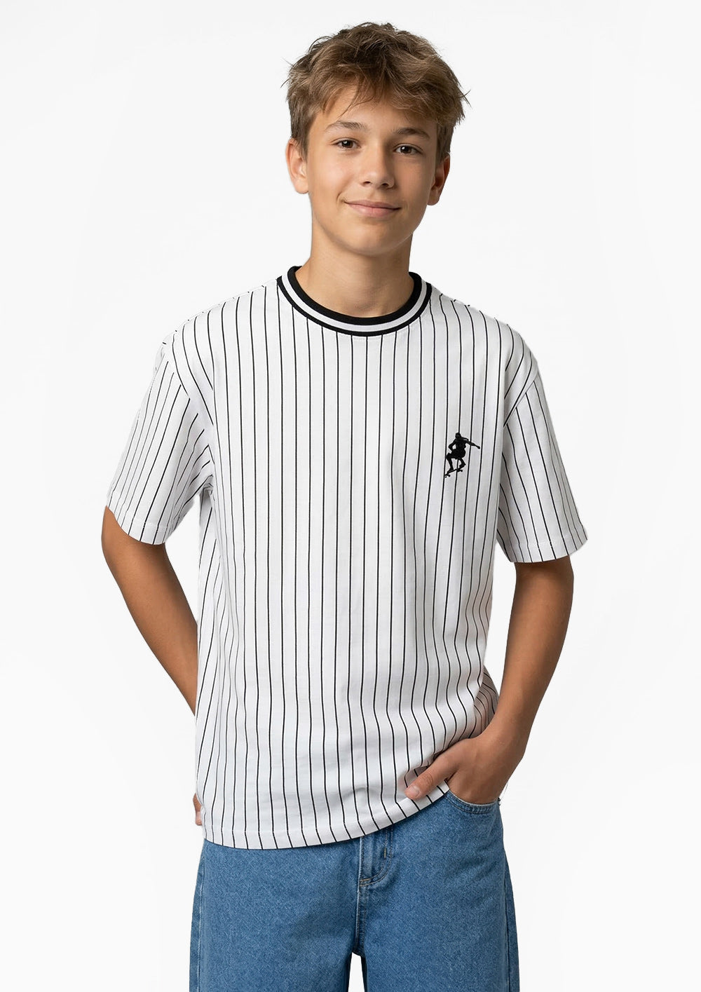 MB Weiß Schwarz Stripes