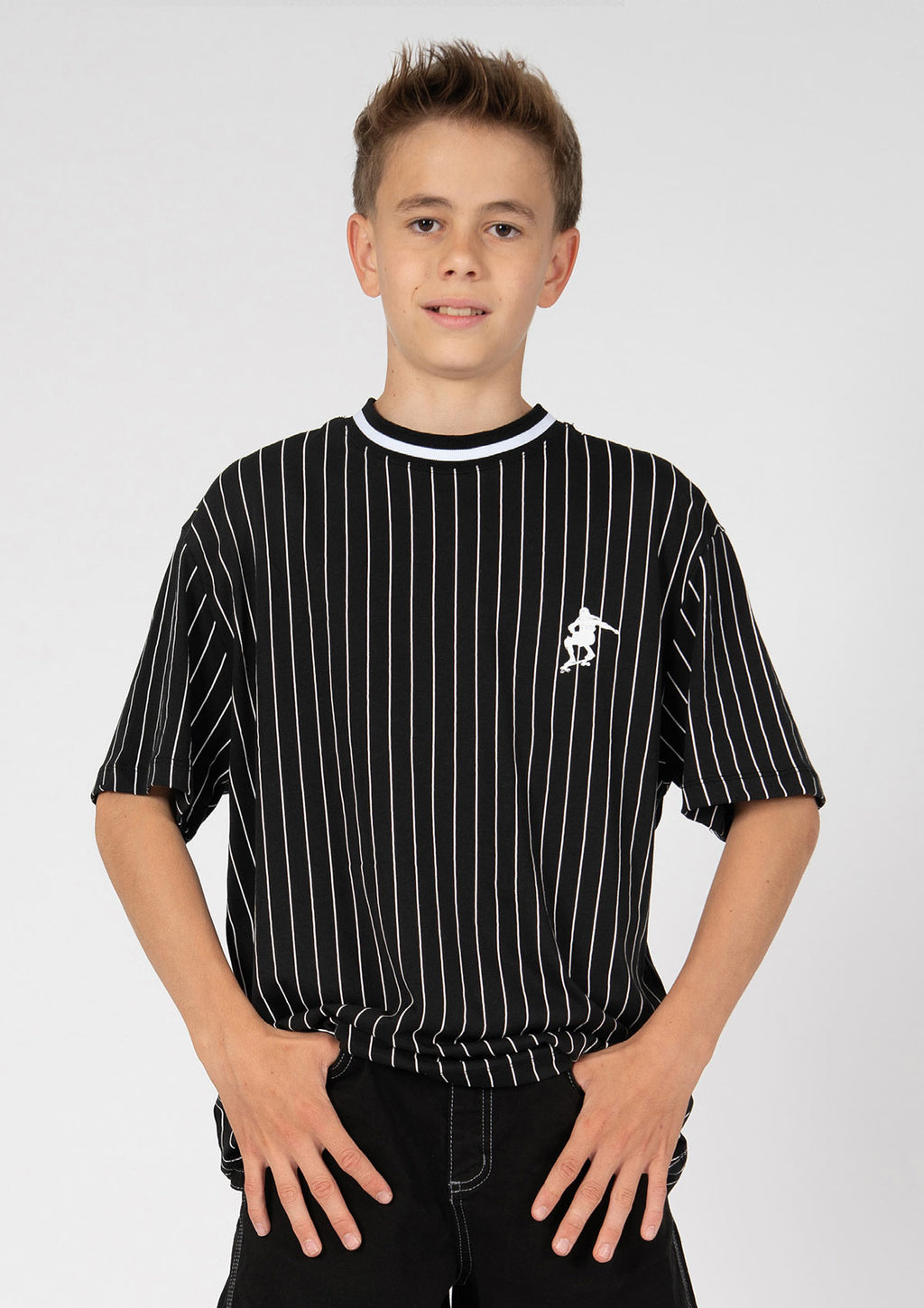 MB Schwarz Weiß Stripes