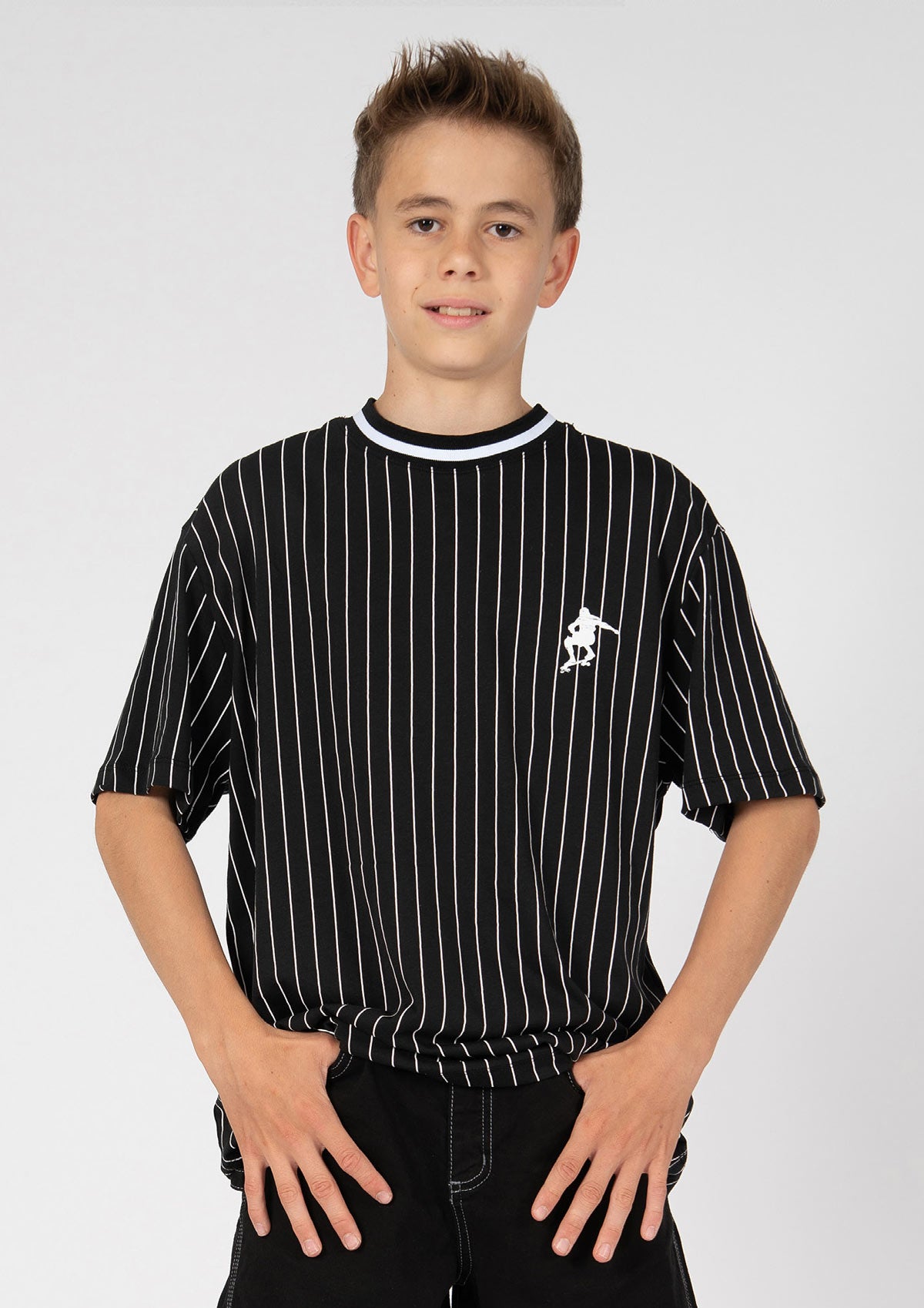 MB Schwarz Weiß Stripes
