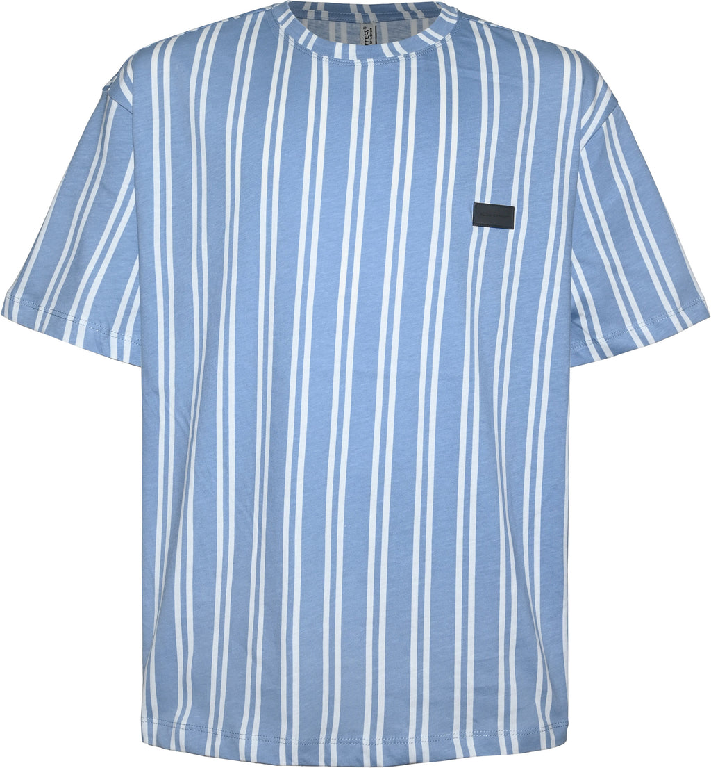 MB Graublau Stripes